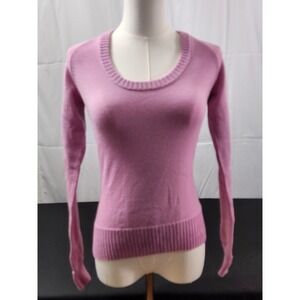 Banana Republic merino wool sweater pink small